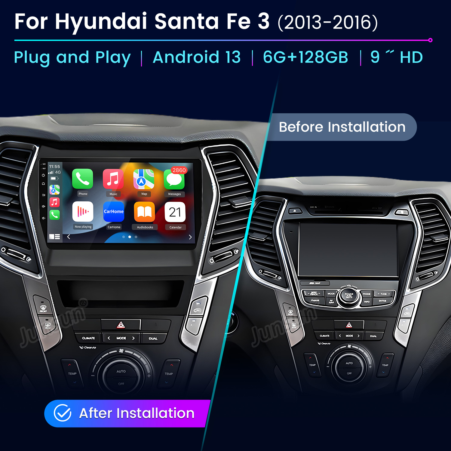 Junsun AI Voice Car Stereo Rad - Korean Lifestyle In Hindi avis et prix
