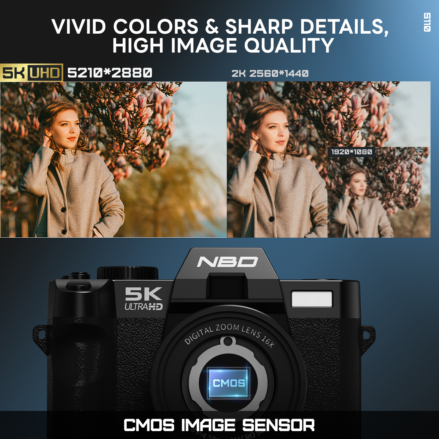 NBD Digital Cameras 5K&48MP Ph - Korean Lifestyle App avis et prix