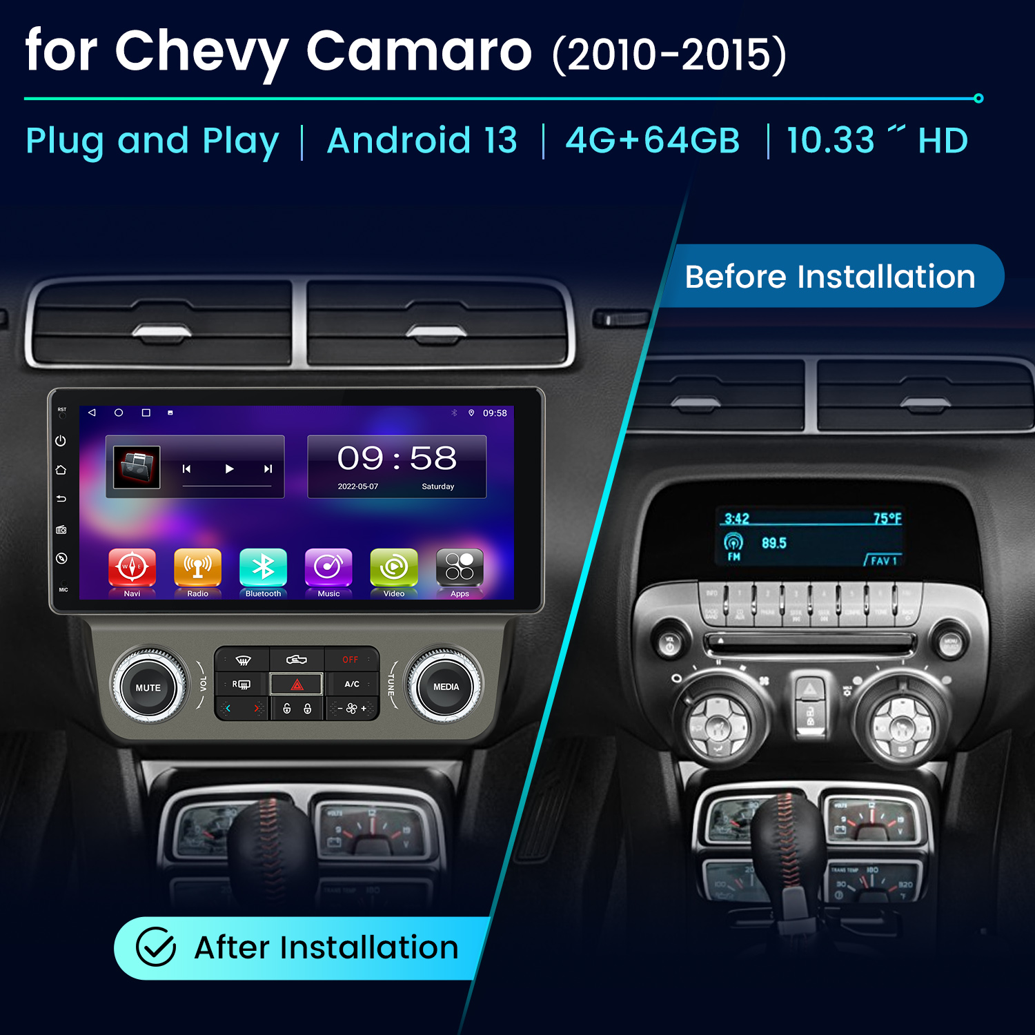 Junsun AI Voice Car Stereo Rad - Korean Lifestyle In Hindi avis et prix