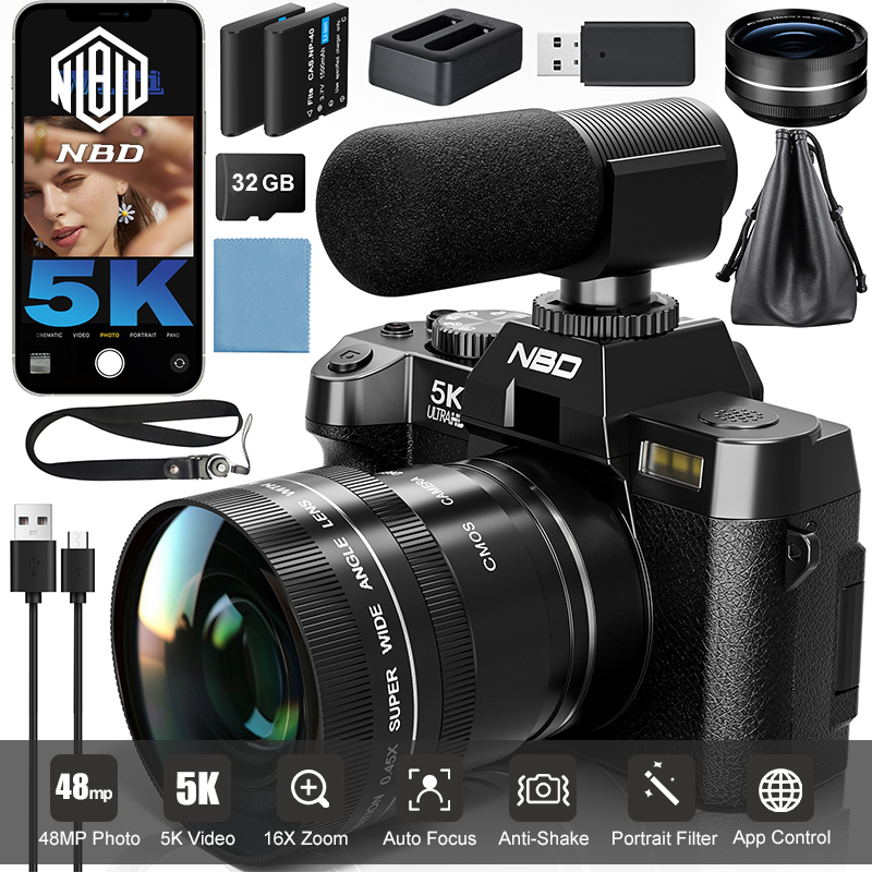 NBD 5K&48MP Digital Cameras Ph - Korean Lifestyle App avis et prix