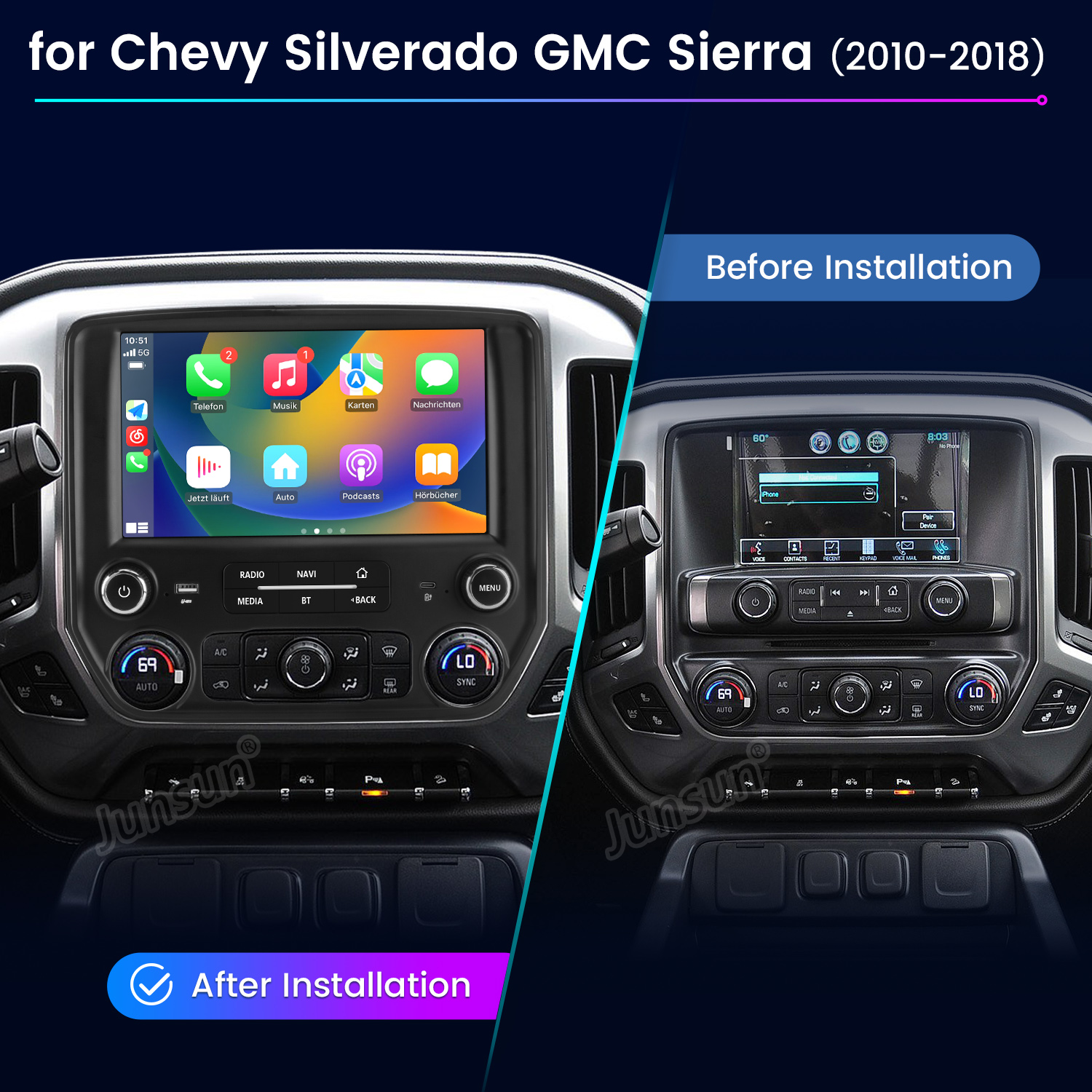 Junsun AI Voice Car Stereo Rad - Korean Lifestyle In Hindi avis et prix